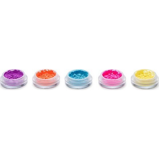 Makeup Revolution MAKEUP REVOLUTION_SET Creator Artist Loose Pigment Pots zestaw sypkich pudrów Purple, Coral, Blue, Pink, Yellow 5x0,8g (5057566512374)